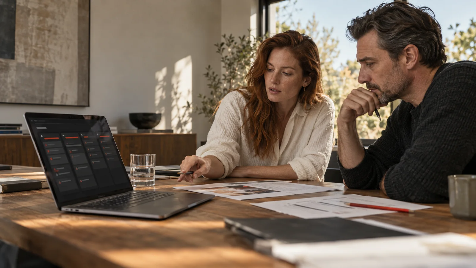 Concept revenue team connecting inquiries to the next action
